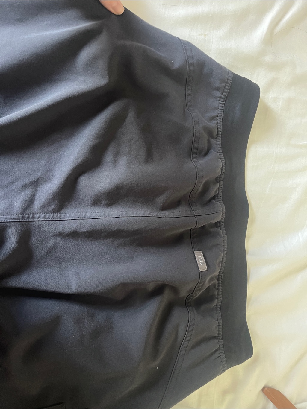 Figs Straight Leg Pants White — image 3 of 8